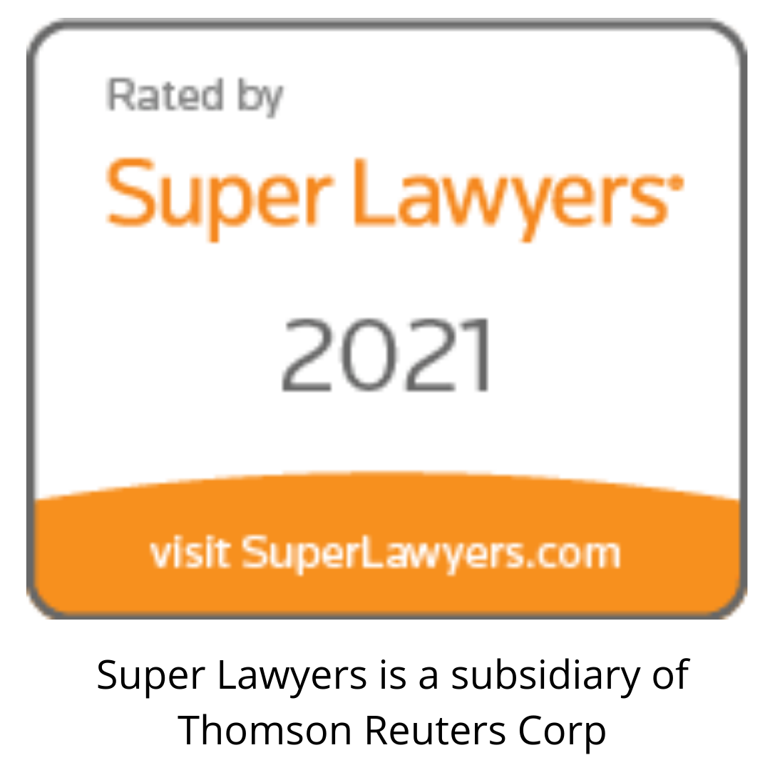 Award Badge - Super Lawyers 2021