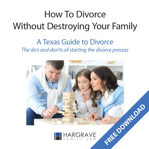 Texas Guide to Divorce