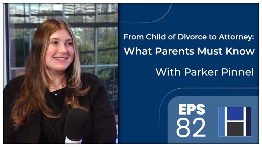 Podcast guest Parker Pinnel speaking into microphone