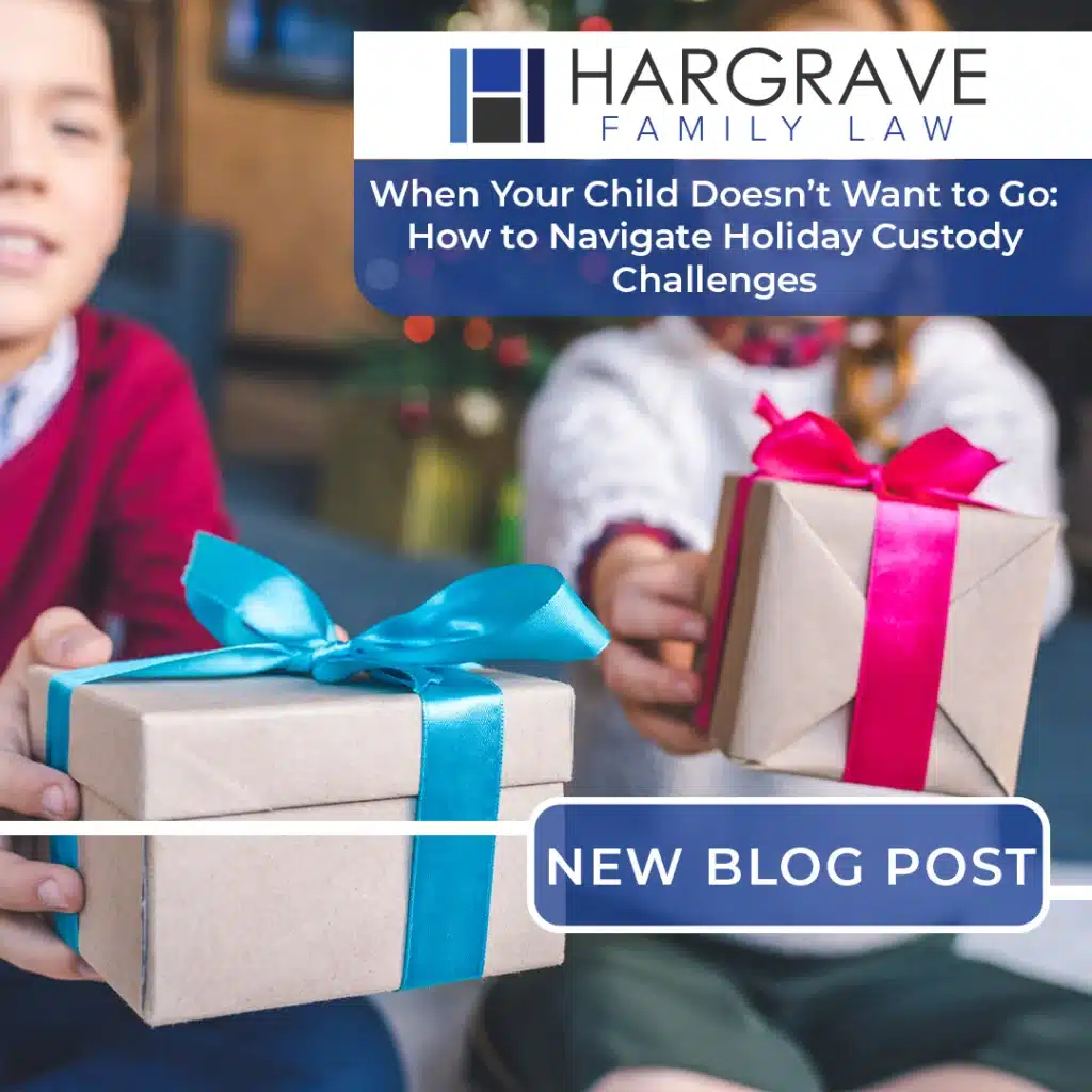 Children holding wrapped holiday gifts with ribbons