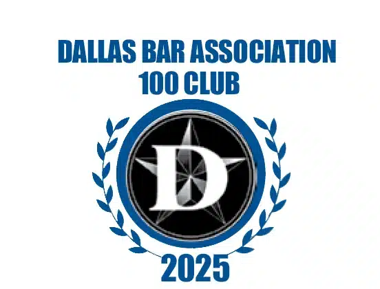 Dallas Bar Association 100 club 2025