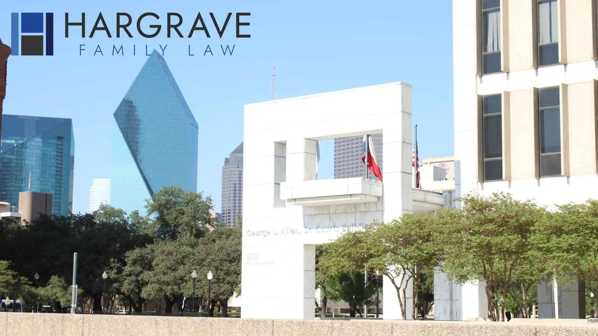 George L. Allen Sr. Courthouse in downtown Dallas