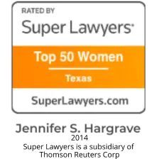 Super-lawyers bagde, top 50 women texas