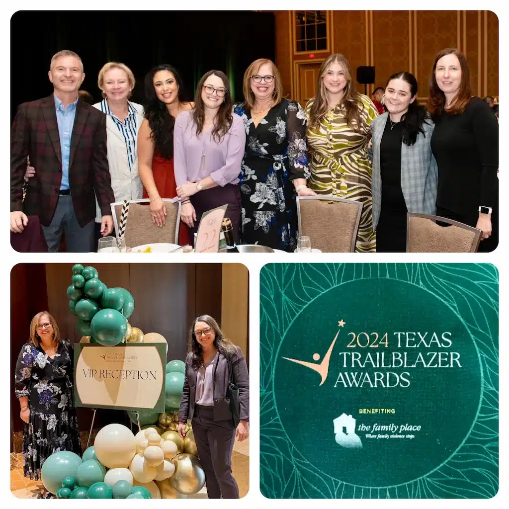 Group photo at Texas Trailblazer Awards event