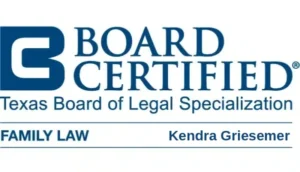 Board Certified Texas Family Law Kendra Griesemer