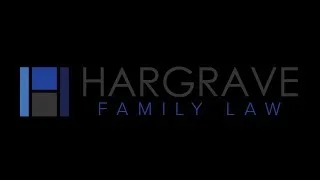Hargrove Family Law logo on black background